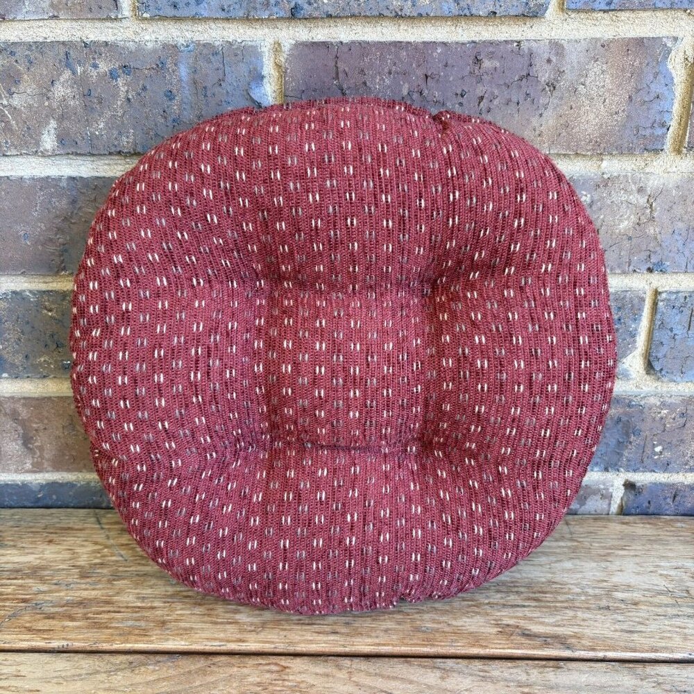 Klear Vu Raindrops The Gripper Non-Slip Tufted Cushion Round Barstool Cover